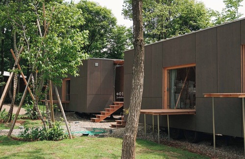 Sanjo Alquiler De RV | Mobile House Jumboko Double Glamping Plan no / Sanjo City Niigata