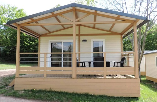 Saint-Paul-de-Vezelin Casa | Mobilheim 25m2 2 Schlafzimmer mit TV und Klimaanlage 5 Personen