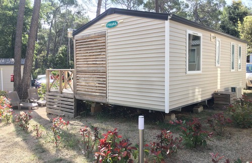 Sillans-la Cascade Casa | Mobilhome 2 Chambres Avec Terrasse