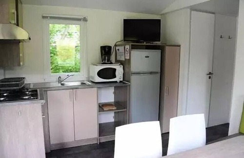 Saint-Paul-de-Vezelin Casa | Mobilhome 31 m2 / 3 Schlafzimmer - Terrace halb überdacht TV 6 Personen