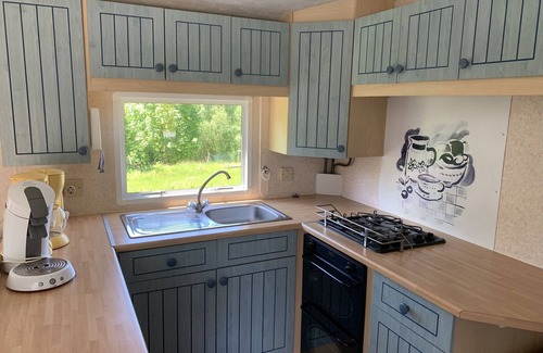 Corcieux Casa | Mobilhome avec piscine partagée