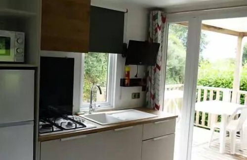 La Foret-Fouesnant Casa | Camping Du Manoir De Penn Ar Ster **** - Mobilhome para 4 personas