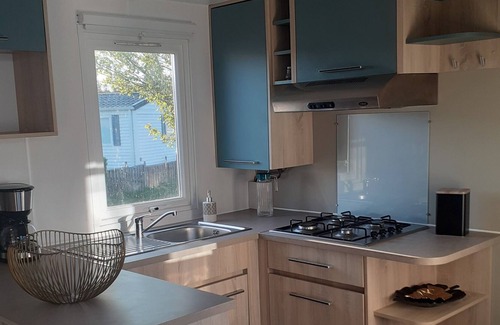 Saint-Pair-sur-Mer Casa | Mobilhome Privé 6 Personnes Situé à Saint Pair sur Mer à 1,5 km de la Plage