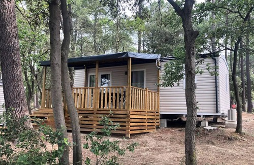 Bollene Casa | Mobilhome RHONEA- 2 Schlafzimmer + TV + Klimaanlage optional (2 Erwachsene + 2 Kinder) 2 bis 4 Personen - 2 Pers. im Preis inbegriffen