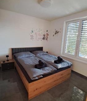 Slovensky Grob Apartamento | Moderný 3 izbový dom so záhradou a terasou blízko Bratislavy