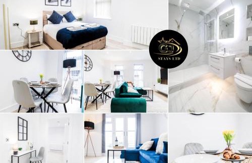 High Wycombe Apartamento | Modern 1-Bed Apartment in Buckinghamshire with Free WiFi, Parking & Garden