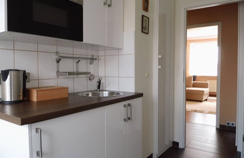 Leutzsch Apartamento | Moderno apartamento de 1 dormitorio Wi-Fi