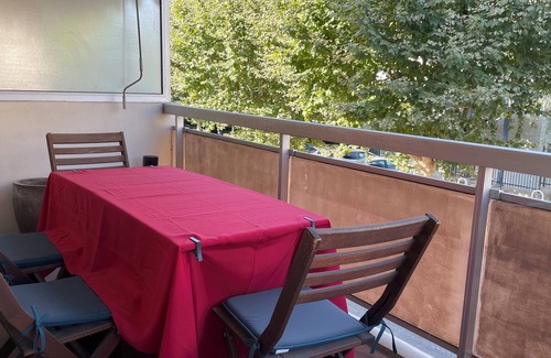Riou - Petit Juas - Av de Grasse Apartamento | Apartamento moderno de 1 dormitorio