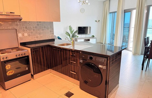 Dubai Apartamento | Modern 1-bedroom apartment with fitness room, swimming and Sauna