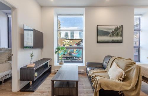 Downtown Montreal Apartamento | Modern 1BDR Apartment on Bishop - MTL