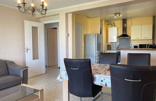 Balaruc-les-Bains Apartamento | Apartamento T3 con Ascensor y Parking, Cerca del Balneario, Totalmente Equipado