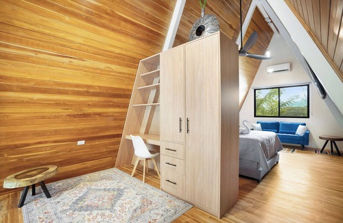 Potrero Hotel | Modern 2 Bedroom A-Frame w/ Loft - Wi-Fi, A/C, Kitchen, Near Beach, Gameroom