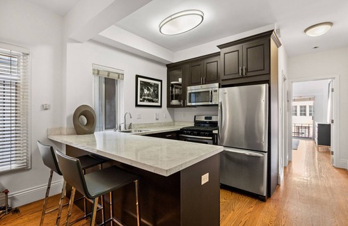 Downtown San Francisco Apartamento | 2HAB amueblado moderno en Nob Hill
