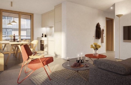 Flims Apartamento | Modern 3.5 room apartment right on the ski and bike slopes
