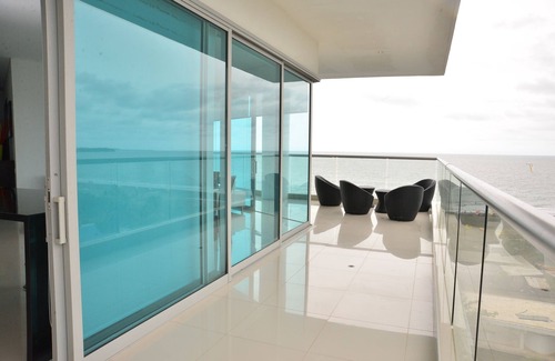 Cartagena District Apartamento | Moderno Apartamento 3 Alcobas con vista a playa-mar