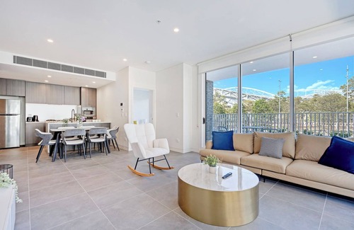 Sydney Olympic Park Apartamento | Modern 3B2B apt with stadium view@Olympic park