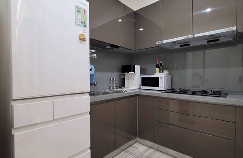 Gushan District Apartamento | Modern 3BR/2BA High Floor Apartment w/AC & Wi-Fi near Kaohsiung Art Museum