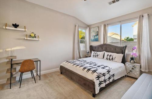 Palmdale Casa | Modern 4BR Oasis, Fireplace, Patio & Spacious Family Room