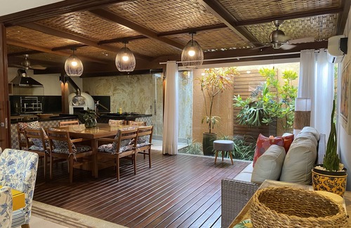 Arraial d'Ajuda Casa | Modern and comfortable beach house with gourmet space 50 m from the beach
