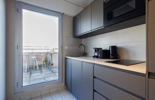 Billancourt–Rives de Seine Apartamento | Modern apartment with terrace - near Paris