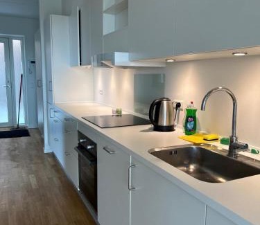 Vallensbæk Strand Apartamento | Modern Apartment by Beach and Metro