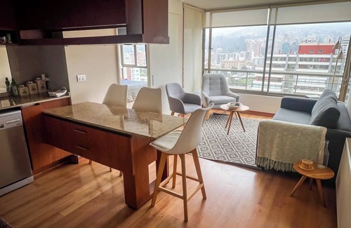 Vina del Mar Apartamento | Moderno dpto. en el mejor sector de Viña del Mar con piscina climatizada