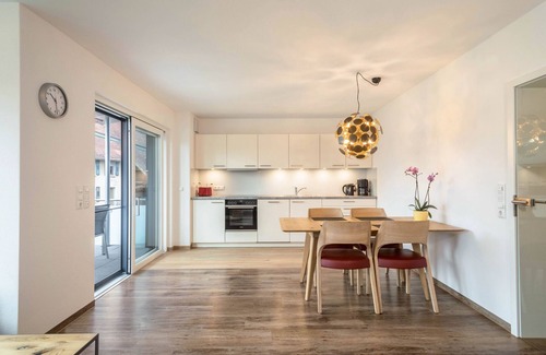 Eriskirch Apartamento | Moderno apartamento "Ferienwohnung 1" cerca del lago de Constanza con Wi-Fi