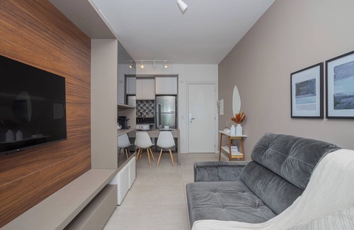 Matriz Apartamento | Modern apartment in Batel opposite Curitiba shopping mall