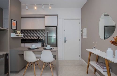 Matriz Apartamento | Modern apartment in Batel opposite Curitiba shopping mall