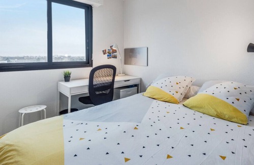 Merignac Apartamento | Modern apartment in Bordeaux - W274