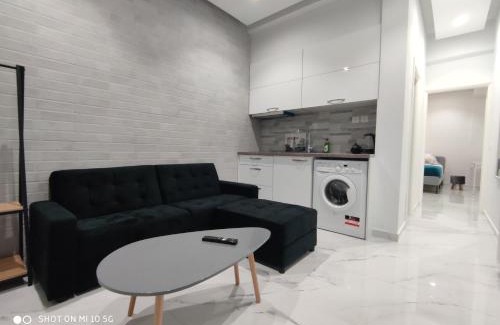 Agios Panteleimonas Apartamento | Modern apartment with a huge terrace
