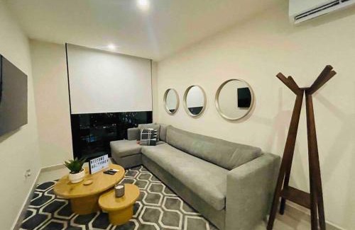 Monterrey Apartamento | Modern Apartment with A/C, 5 min from Arena, BBQ