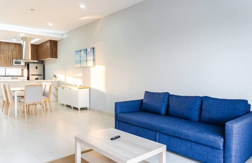 Marina Mazatlan Apartamento | Modern Apartment with Pool, 5 min from the Beach