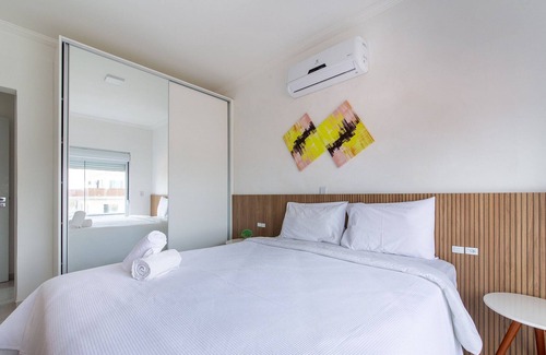 Santinho Apartamento | Modern apt w/ Barbecue 600m From the Beach Com305