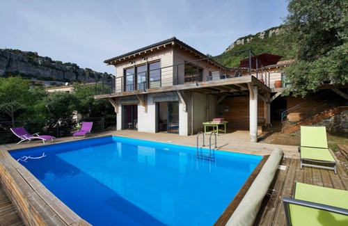 Corconne Casa | Casa de madera ecológica moderna del arquitecto.
