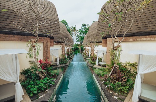 Mas Villa | Modern Balinese architecture design 2 bed villa in Ubud