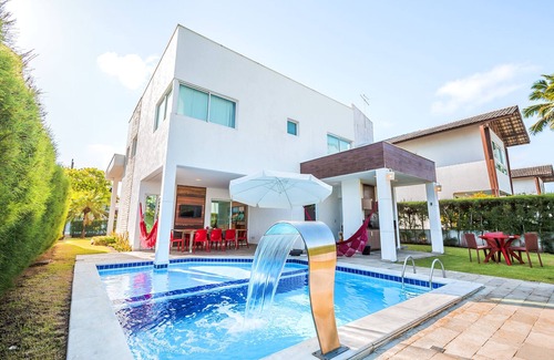 Porto de Galinhas Casa | Moderna casa de playa en cond. - Muro Alto - Porto de Galinhas (4 suites)