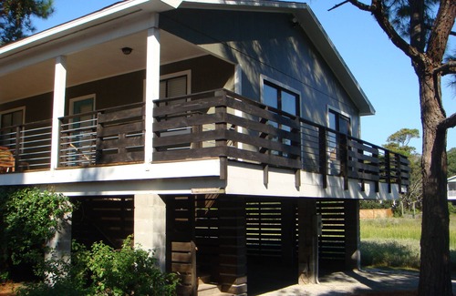 Folly Beach Casa | Casa de playa moderna locura