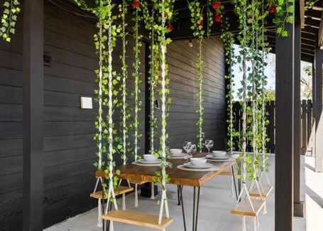 Edinburg Chalet De Esquí | Modern Boho Home with in-home gym room! + fabulous outdoor dining!