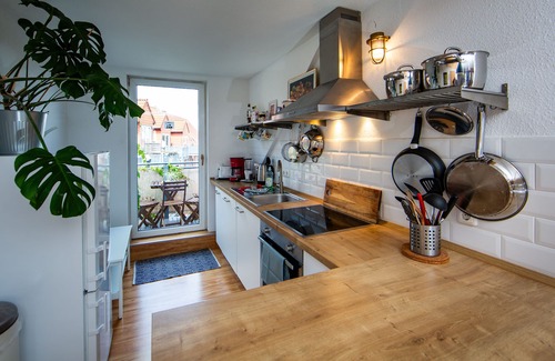 Andreasvorstadt Apartamento | ★ Modern & Bright 80m2 Maisonette Loft + Balcony ★