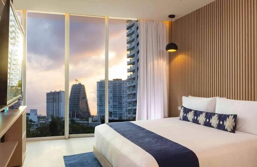 Downtown Cancun Hotel | Modern Cancun Escape | Private Beach Access, Outdoor Pool Onsite!