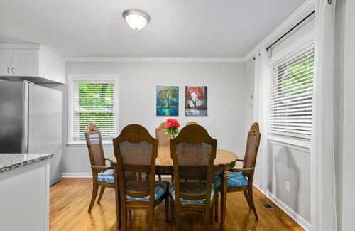 Greensboro Casa | Modern Charm & Garden View