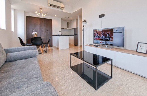 Bumi Serpong Damai Apartamento | Modern Contemporary Cozy 2Br At Branz Bsd City Apartment