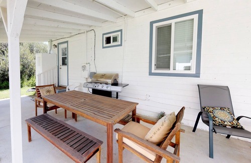 Oceano Cabaña | ¡NUEVO LISTADO! Casa de campo moderna con patio grande, patio y hoguera, playa cercana, 2 perros OK