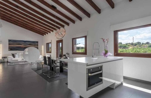 Llubi Casa | Casa de campo Muro con piscina y aire acc 6 pers