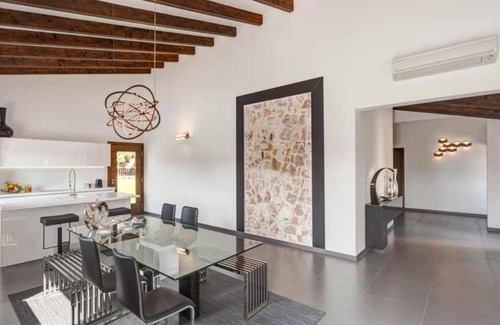 Llubi Casa | Casa de campo Muro con piscina y aire acc 6 pers