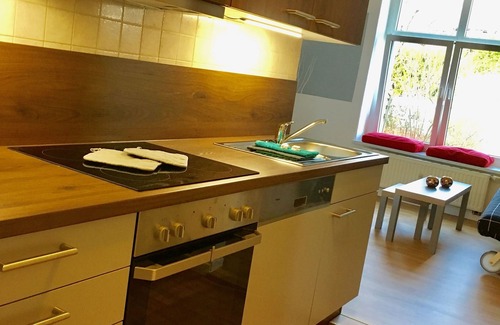Omsewitz Apartamento | Moderna y acogedora casa de vacaciones con un jardín en Dresde
