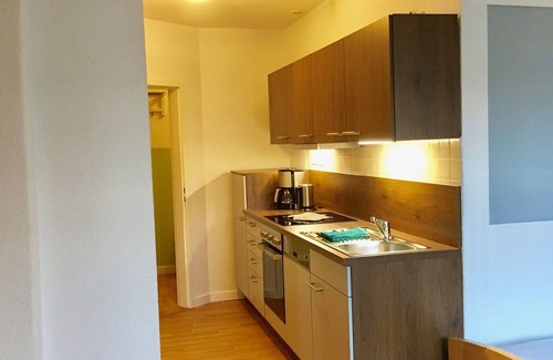 Omsewitz Apartamento | Moderna y acogedora casa de vacaciones con un jardín en Dresde