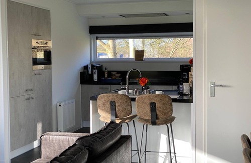Biddinghuizen Chalet De Esquí | Moderna villa ecológica con dos baños, en un parque de vacaciones cerca de Veluwemeer