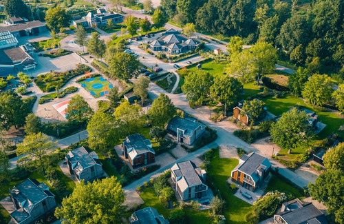 Biddinghuizen Chalet De Esquí | Moderna villa ecológica con dos baños, en un parque de vacaciones cerca de Veluwemeer